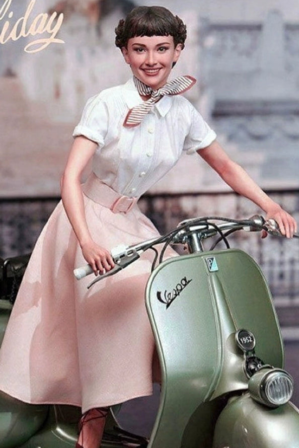 O1CN01Ja5FcF1R9eQJTT8pp__1916472069 ROMAN HOLIDAY AUDREY HEPBURN PINK TUTU ROMANTIC DRESS SET