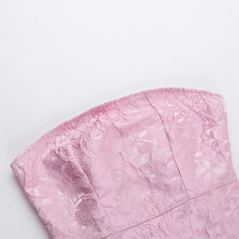SALOME BLUSH MINI DRESS - ROMANTIC PARTY
