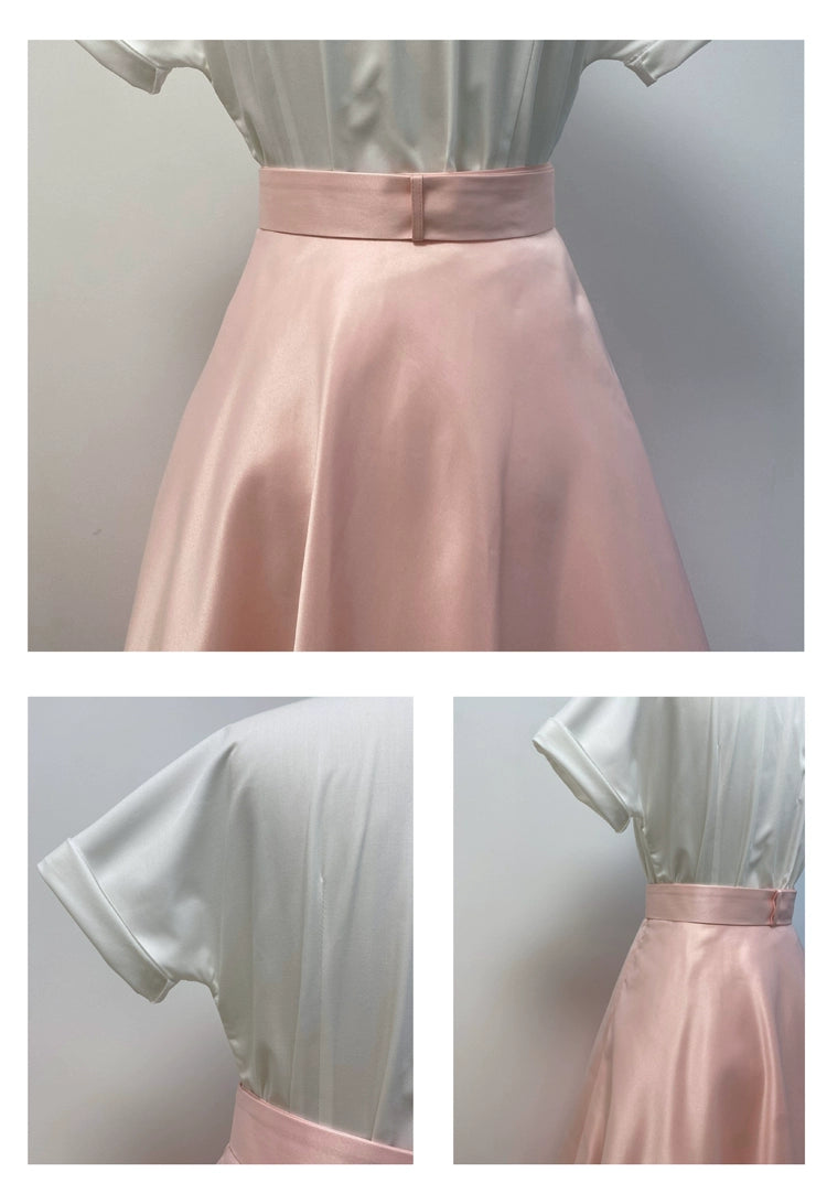 ROMAN HOLIDAY AUDREY HEPBURN PINK TUTU ROMANTIC DRESS SET