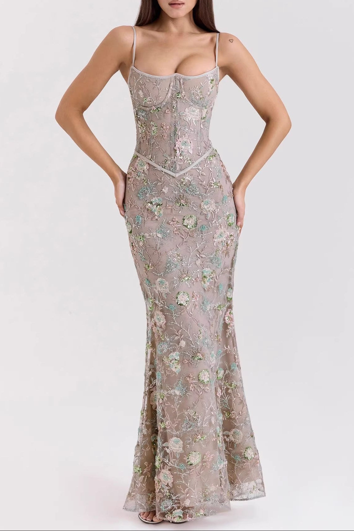 SABINA STRAPLESS BACKLESS MAXI DRESS – SEXY ELEGANT EVENING