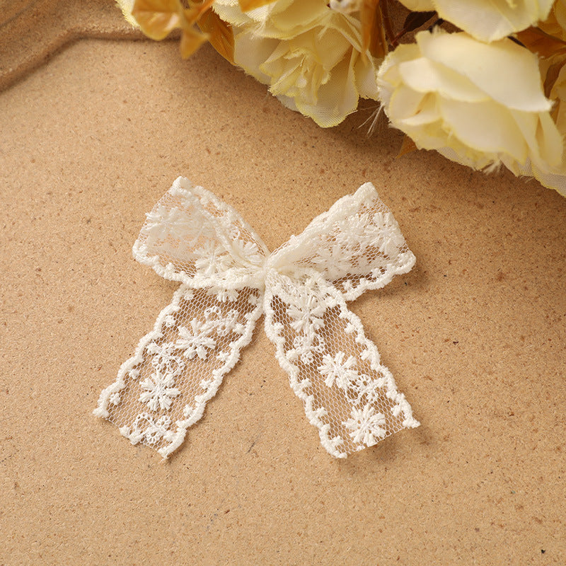 GENTLE WEAVER FAIRY LACE BOW DIY SHOES & SOCKS