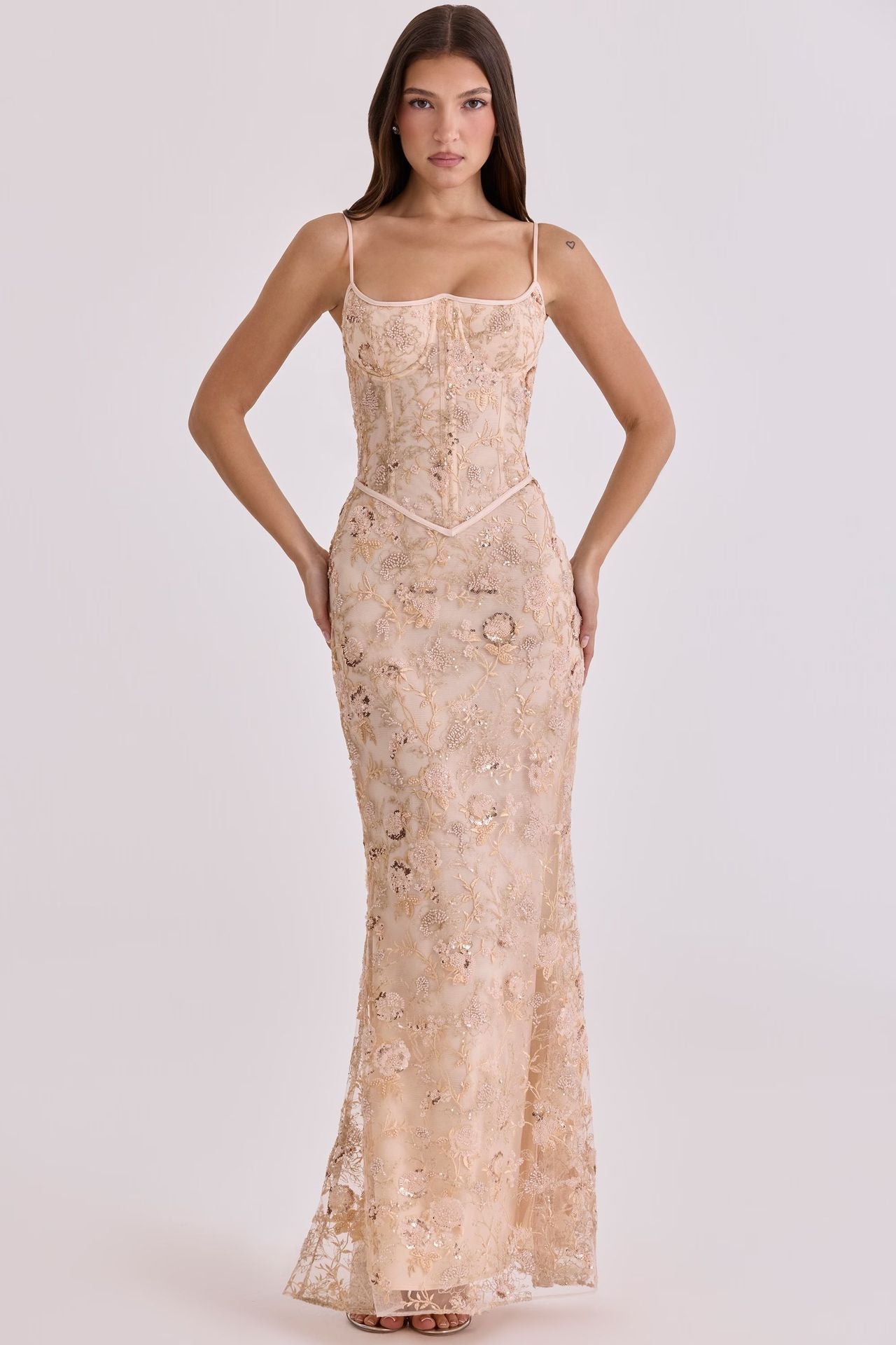 SABINA STRAPLESS BACKLESS MAXI DRESS – SEXY ELEGANT EVENING
