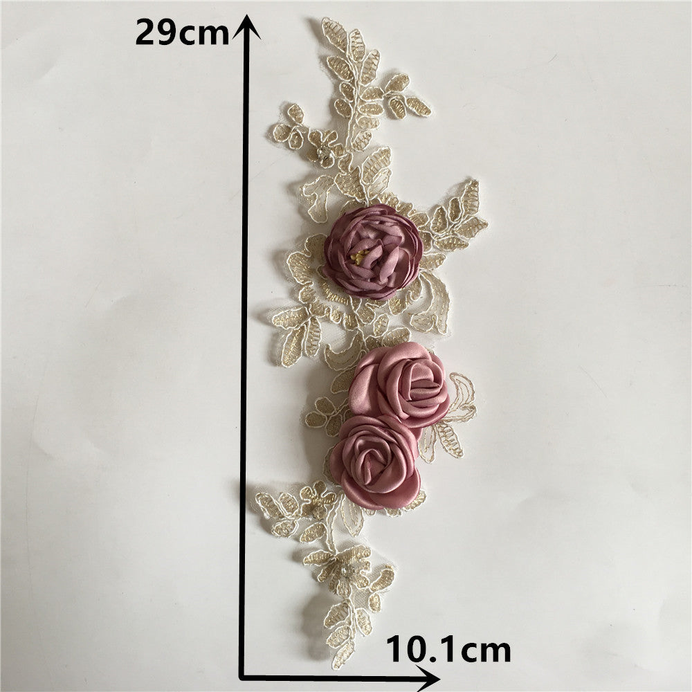 3D LACE FLOWER COLLAR, DIY SEWING GARMENT ACCESSORY