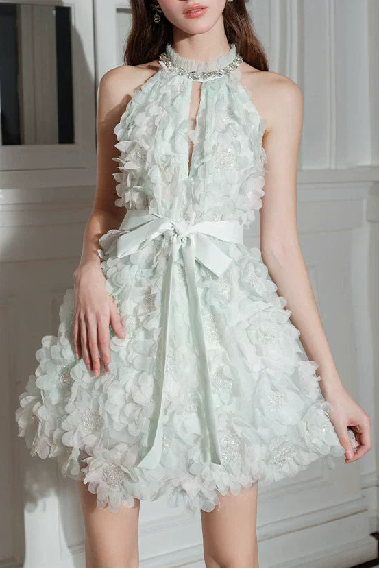 O1CN01PXAoxW21VviaDbt5s__75356991 PASTEL GREEN FLORAL WEDDING GUEST MIDI DRESS