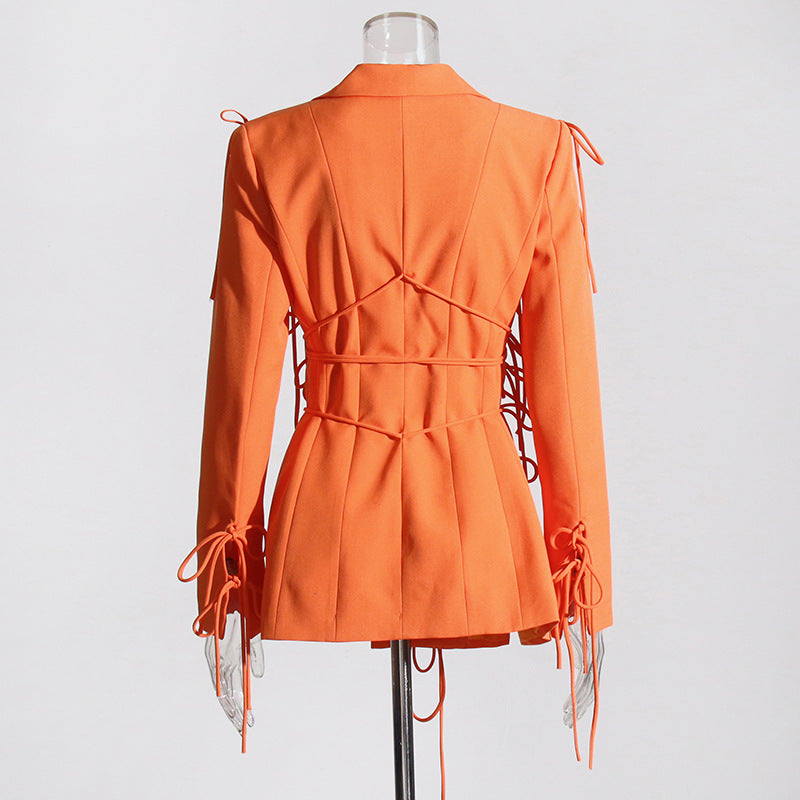 BOWKNOT BLAZER | TAILORED SILHOUETTE, WEDDING GUEST