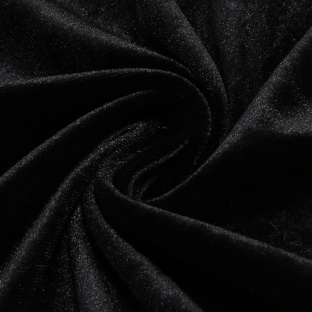VICTORIA BOW VELVET MAXI DRESS FOR EVENTS