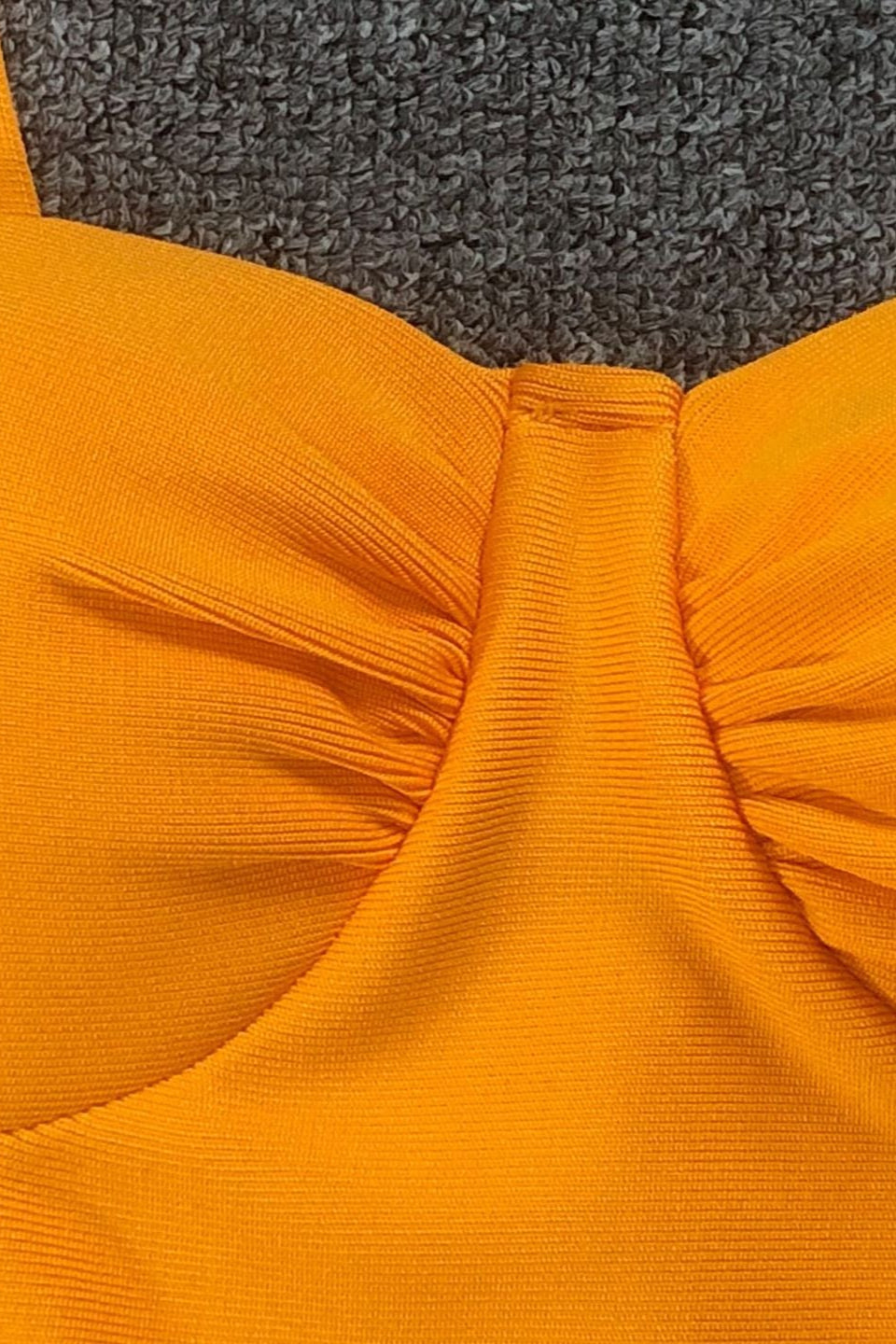 YELLOW BACKLESS MIDI DRESS, SPAGHETTI STRAP SUMMER
