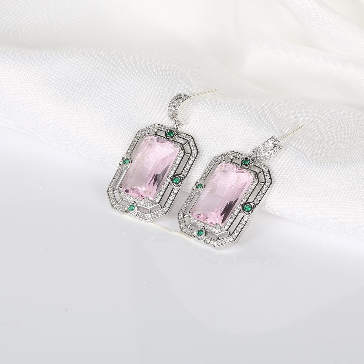ZIRCON GEOMETRIC STUD EARRINGS FOR WOMEN