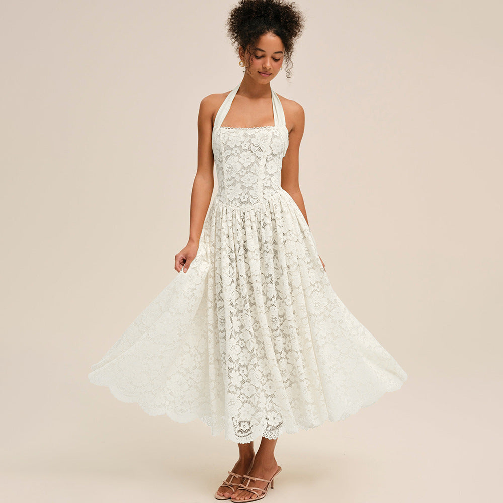 ALANA MIDI DRESS, ELEGANT A-LINE FOR WEDDING GUEST