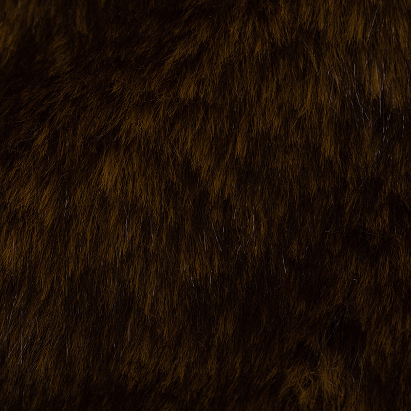 STACEY ONE-SHOULDER FUR TOP FOR PARTY