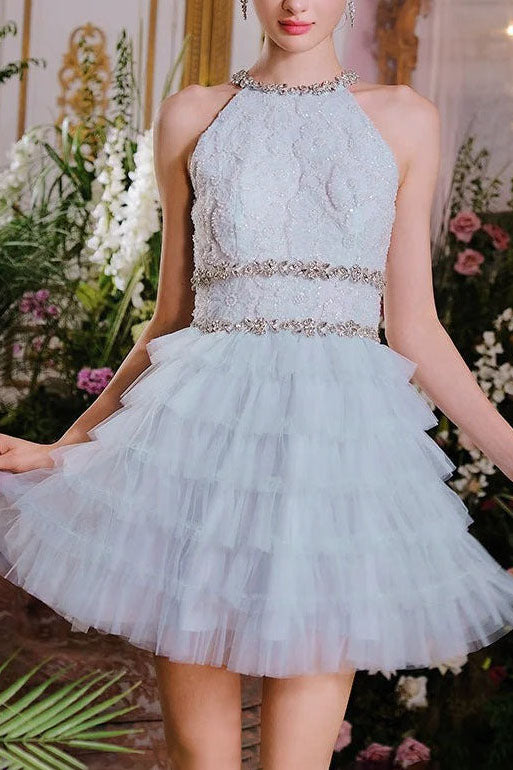O1CN01W7C2OW21VvkIeFV2N__7535699 SLEEVELESS HALTER LAYERED PARTY DRESS