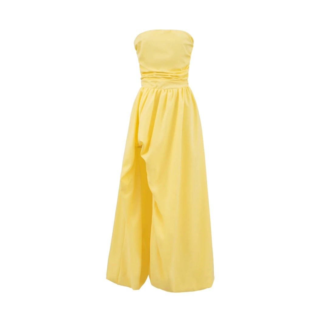 JILLIAN LEMON MAXI DRESS - WEDDING GUEST