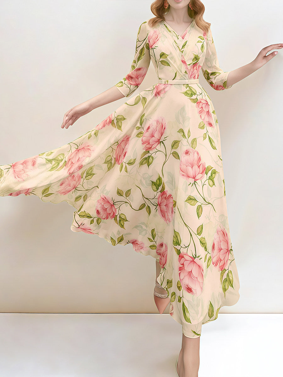O1CN01XTpcdO1SvZUEyAwPz__277952309 FLORAL MIDI DRESS FOR WEDDING GUEST