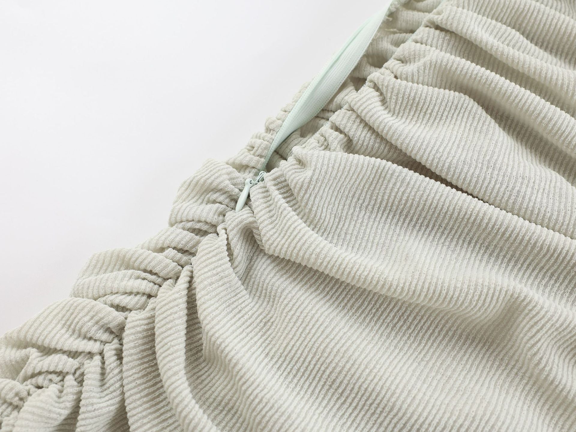 MATCHA LACE STRAPLESS KNIT MINI DRESS
