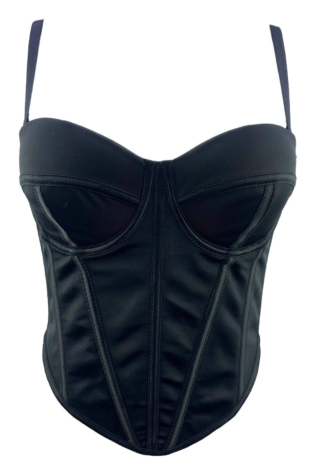 O1CN01dvlBec1LfM7vd7sMp__2206526631326-0-cib BASIA BLACK CORSET TOP, HERRINGBONE PARTY STYLE