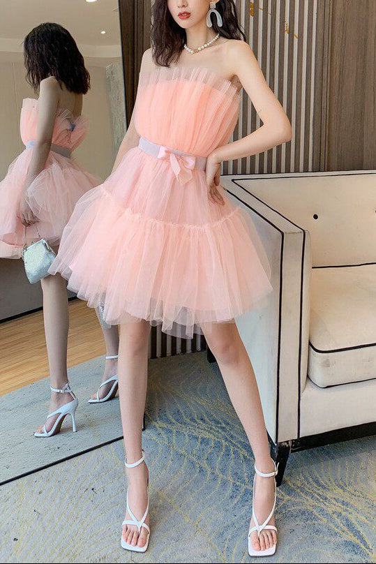 O1CN01eOXgSU1gRiR1EZj53__2221476194139 FREDERICA BOW-ACCENT WAIST DRESS - PINK