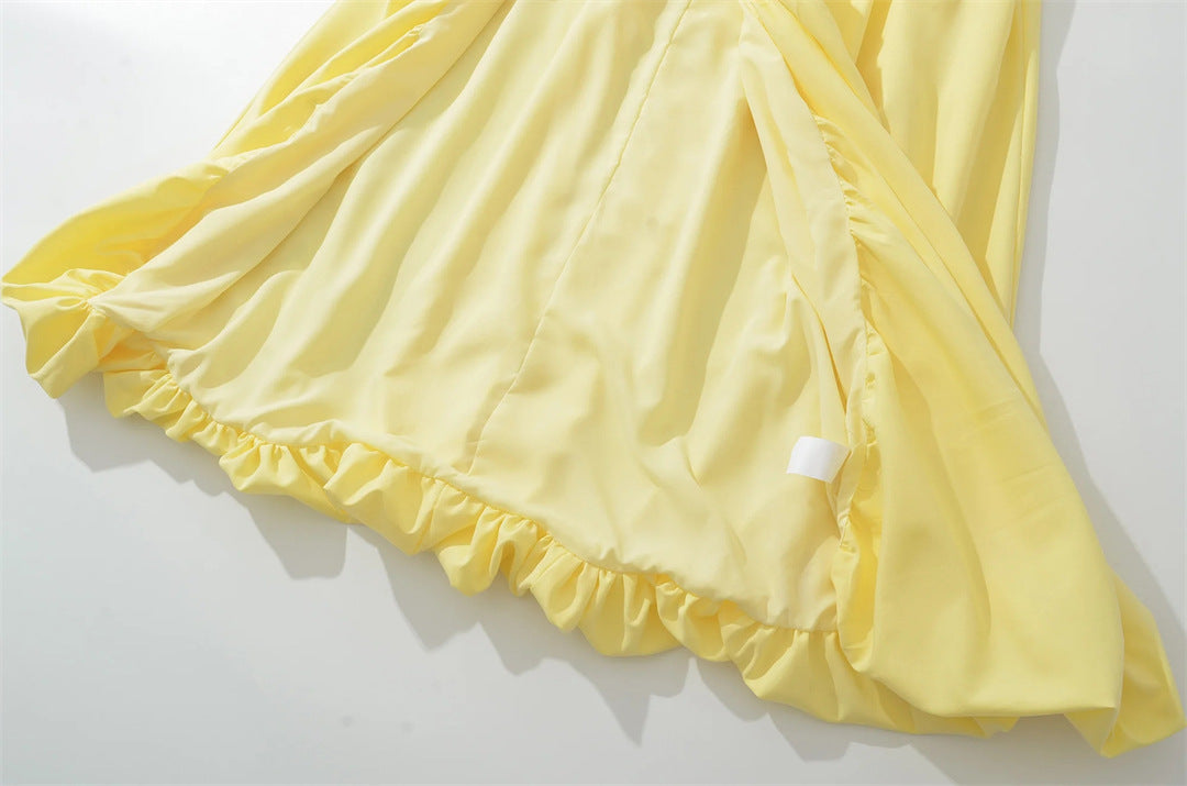 JILLIAN LEMON MAXI DRESS - WEDDING GUEST