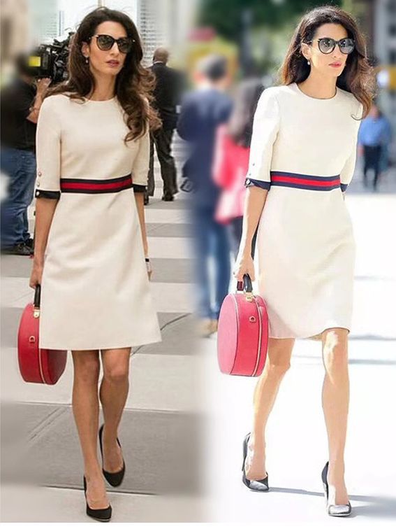 ELEGANT WHITE KATE DRESS FOR WOMEN