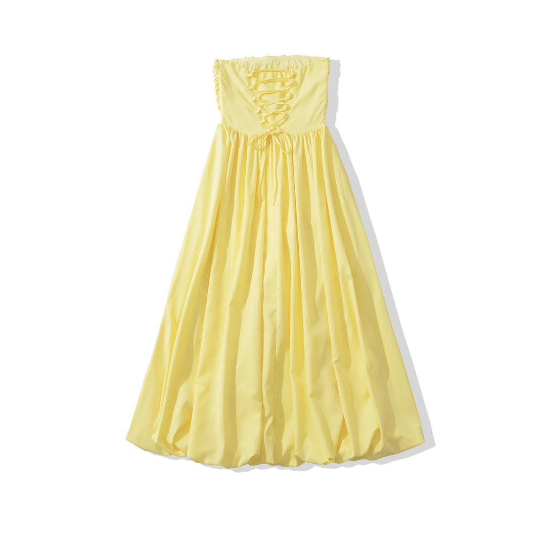 JILLIAN LEMON MAXI DRESS - WEDDING GUEST