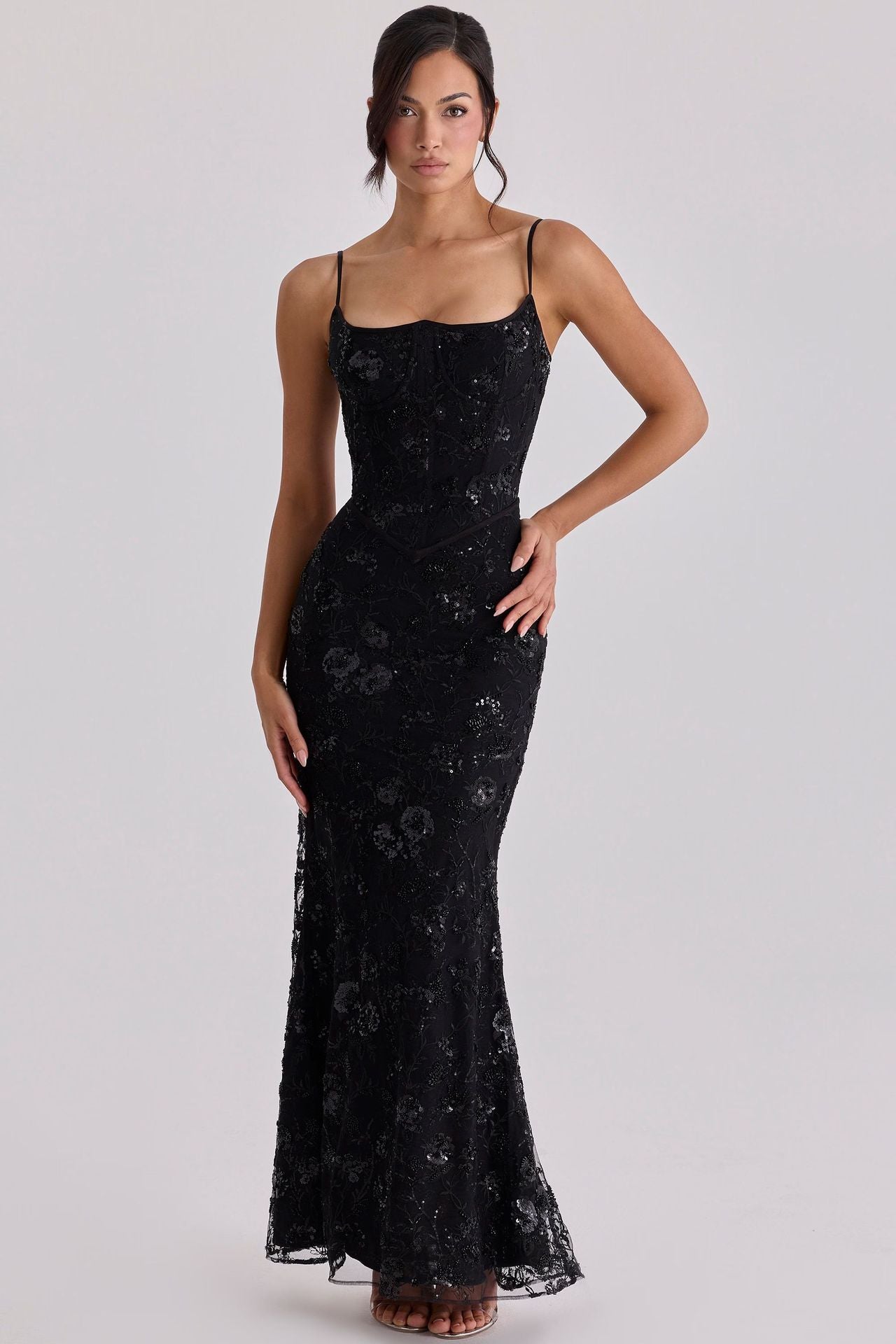 SABINA STRAPLESS BACKLESS MAXI DRESS – SEXY ELEGANT EVENING