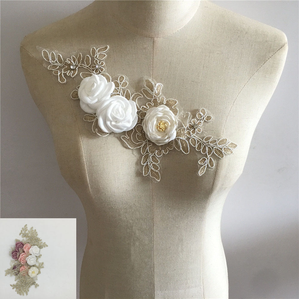 O1CN01jnU9Rk2MYJZGHAIdg__2206660939839-0-cib 3D LACE FLOWER COLLAR, DIY SEWING GARMENT ACCESSORY