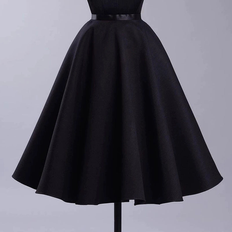 BLACK VELVET RETRO SUSPENDER UMBRELLA DRESS SET