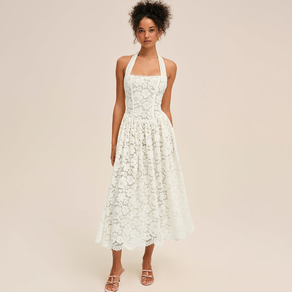 ALANA MIDI DRESS, ELEGANT A-LINE FOR WEDDING GUEST