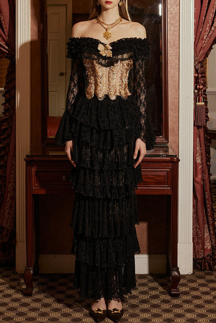 O1CN01nCqD6A1VRI5NvO0zC__297992649 VINTAGE FISHBONE CORSET GOWN FOR ANNUAL MEETING