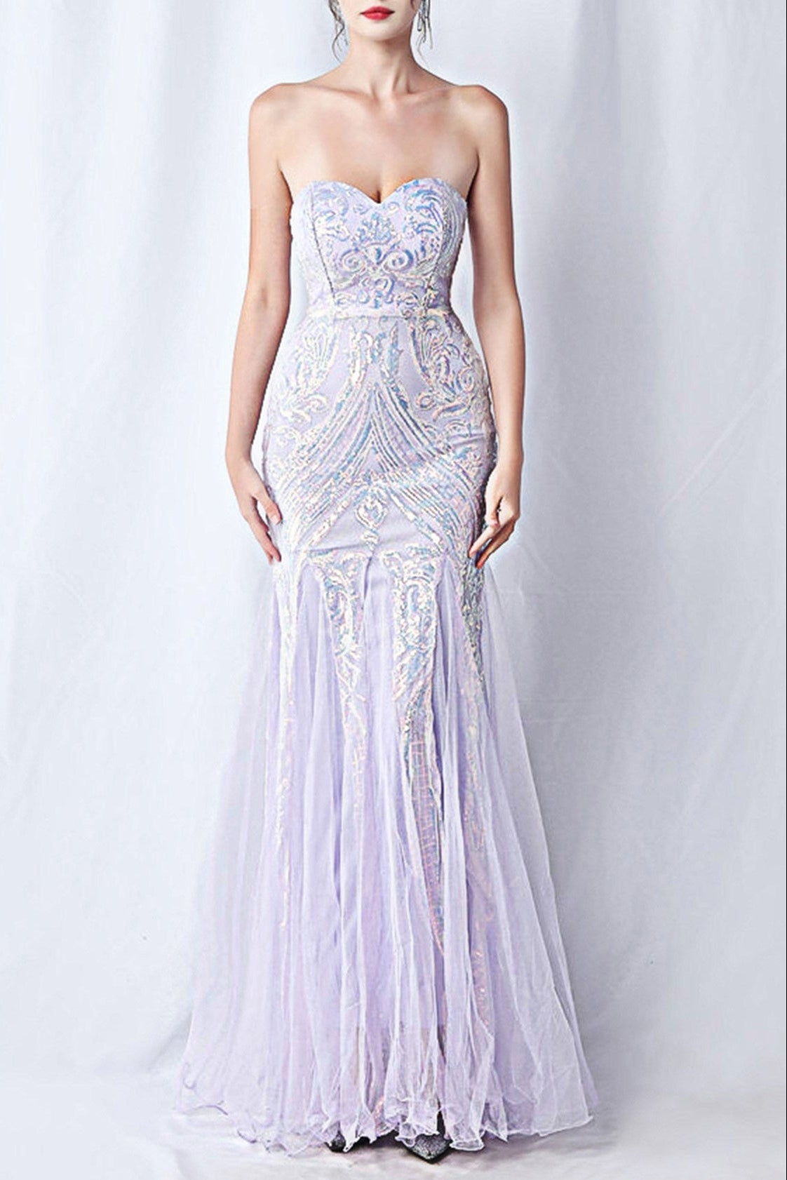 O1CN01nFIxXJ1p1uYeI6rAE__3317505301 SPARKLE STRAPLESS TULLE MAXI DRESS FOR FORMAL EVENTS