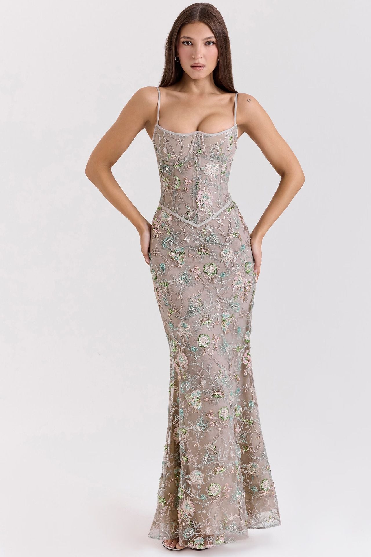 SABINA STRAPLESS BACKLESS MAXI DRESS – SEXY ELEGANT EVENING