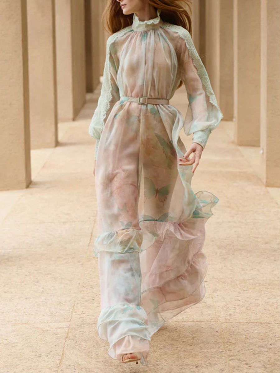 O1CN01p5keAC1v3BS7qAaBi__2485646116-0-cib OLGA FLORAL LANTERN SLEEVE SHEER MAXI DRESS