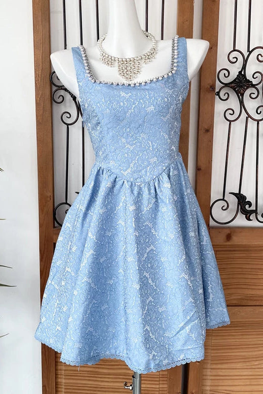 O1CN01q3wD5M1Ykw5ERrQ5d_crop_0_143_800_800___1067403098 BEADED SQUARE NECK BOW A-LINE MINI DRESS FOR PARTY