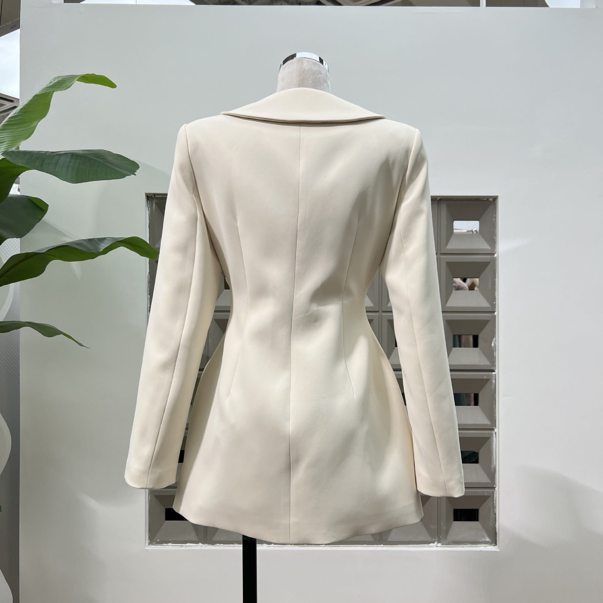 O1CN01sXKG5N1EoKfAMVlQ9__2218304790398-0-cib AMANDA BEIGE FLORAL BLAZER LONG SLEEVE FORMAL WORK