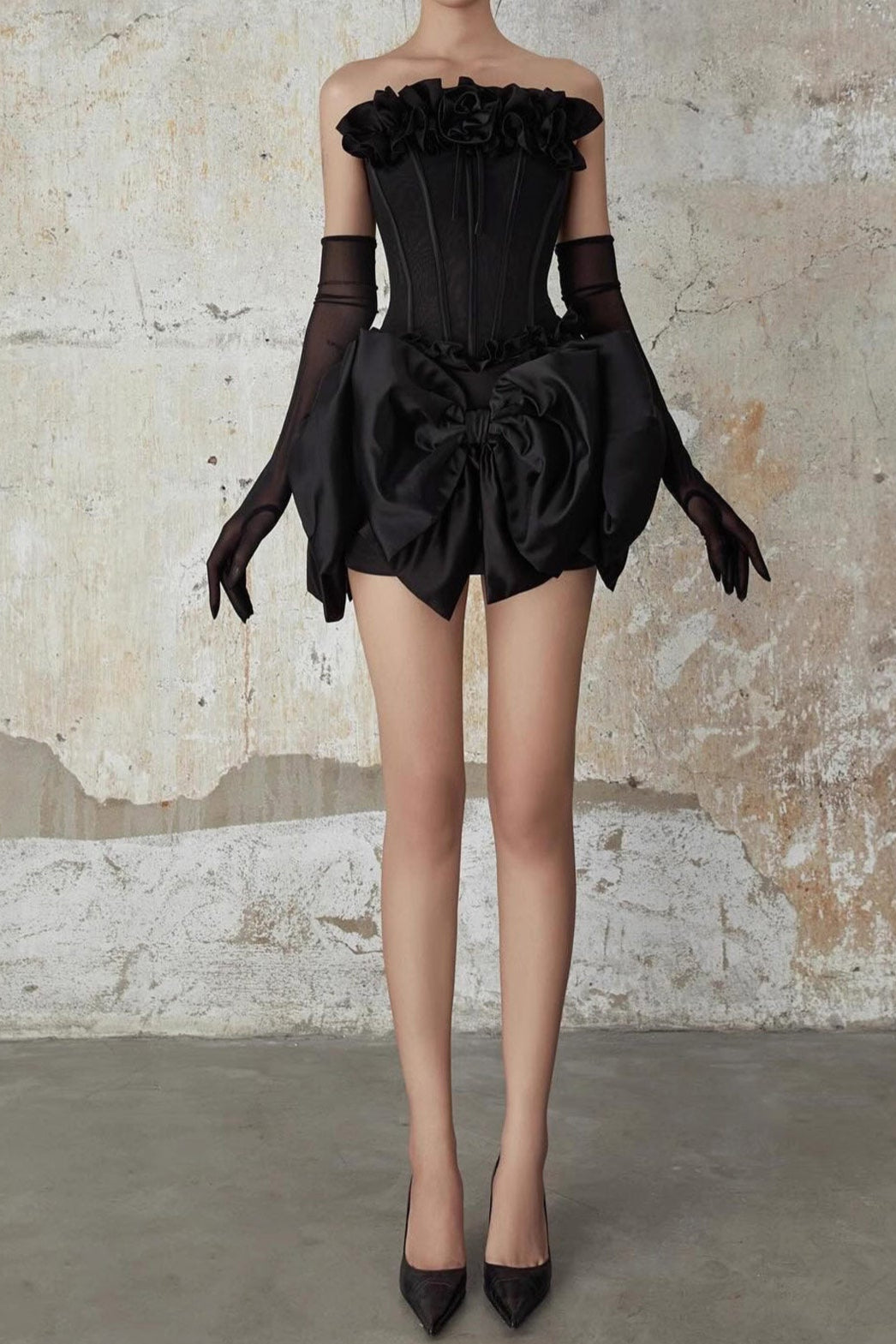 O1CN01tqW7Pj1gZV6uqqJfC__4611686018427380220-0-item_pic PATRICIA FLOWER BOW CORSET SKIRT SET, PARTY WEAR