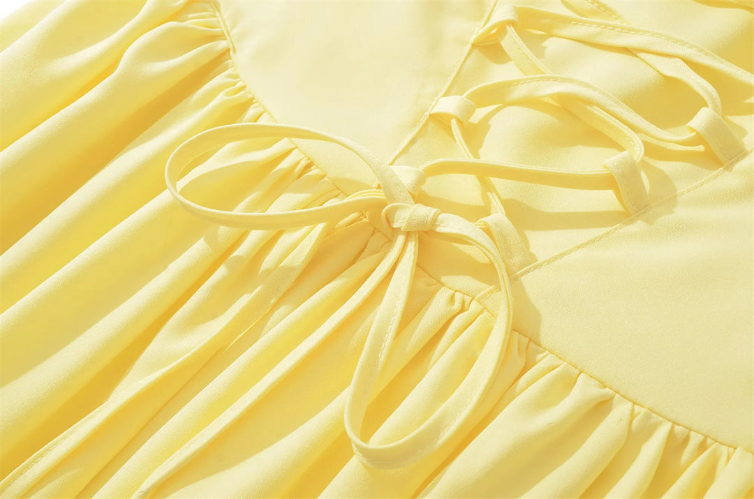 JILLIAN LEMON MAXI DRESS - WEDDING GUEST