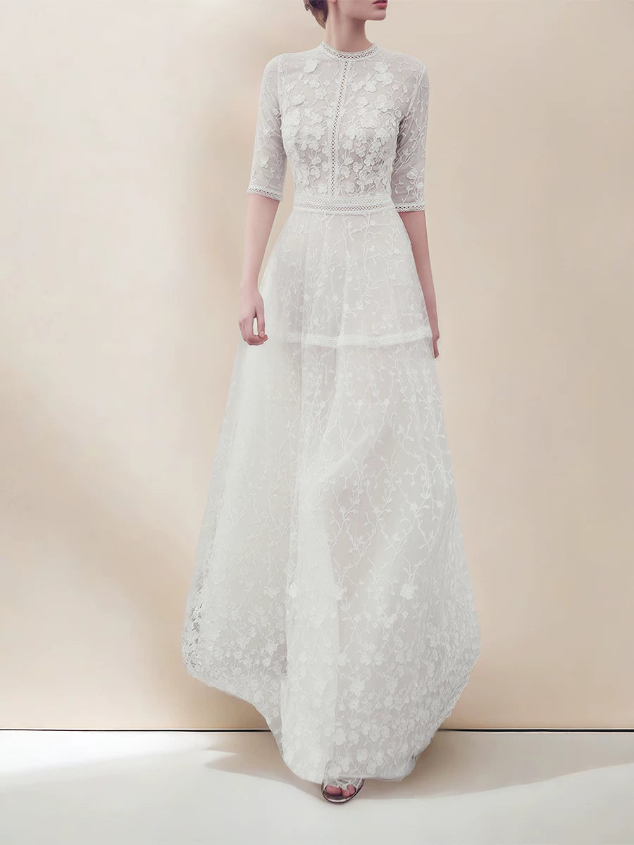O1CN01v5rJ4Y1SvZUZXrEFo__277952309 WHITE LACE SHORT MIDI DRESS FOR WEDDING GUEST