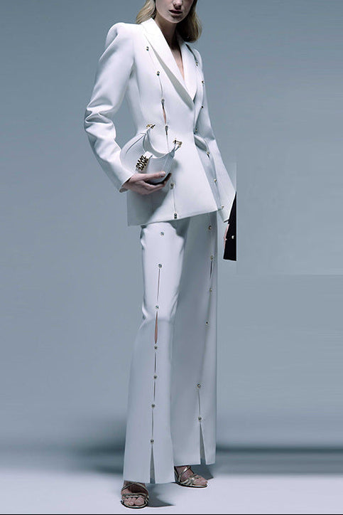 O1CN01vpKji227uYwHlpbup__2454197857-0-cib WHITE DIAMOND STUD HOLLOW OUT BLAZER SET