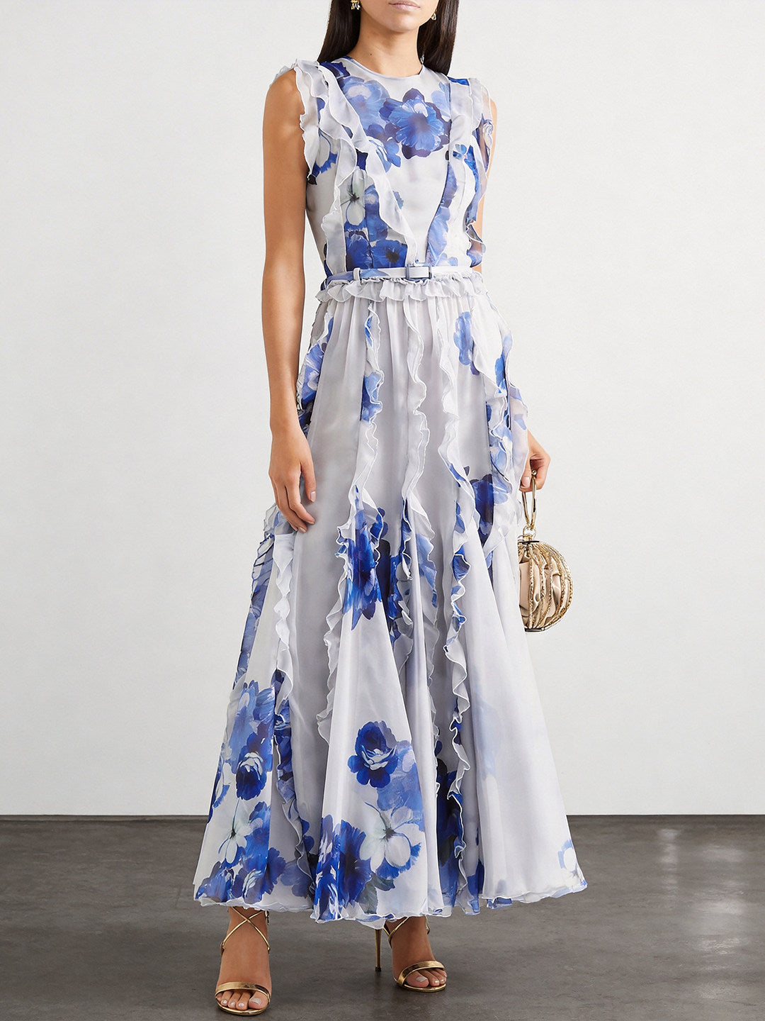 O1CN01wbKDNv1SvZeIviGWd_crop_180_0_1080_1440___277952309 BLUE LANTERN SLEEVE RUFFLE DRESS FOR WEDDING GUEST