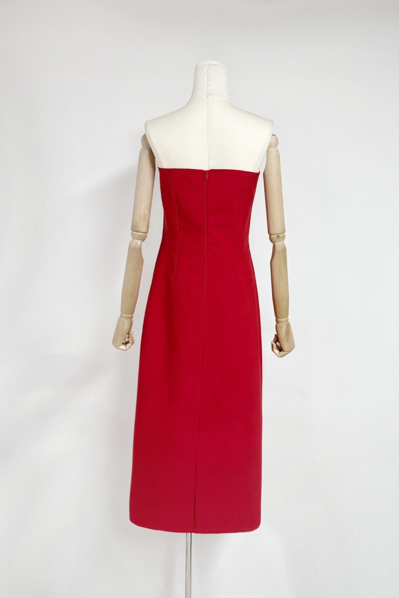 SUZANNE RED FLORAL BUSTIER MAXI DRESS, BOHO WEDDING