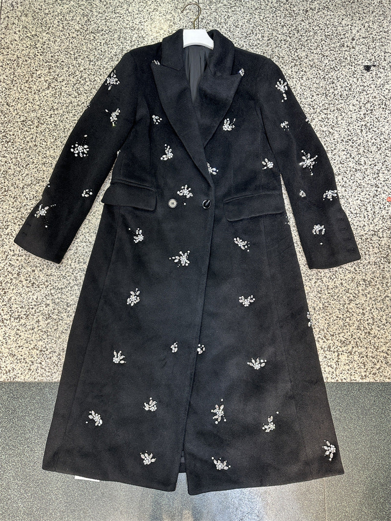 O1CN01zpJDLs1rfQ2TQRYNX__2214671415658-0-cib PHILIPPA CRYSTAL COAT BLACK EVENING WEDDING