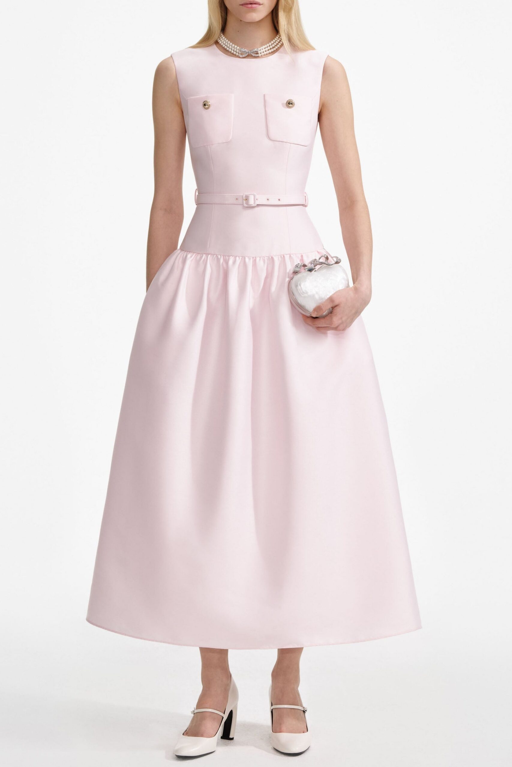 JOCELYN BOWKNOT STRAPLESS MAXI DRESS - BLACK