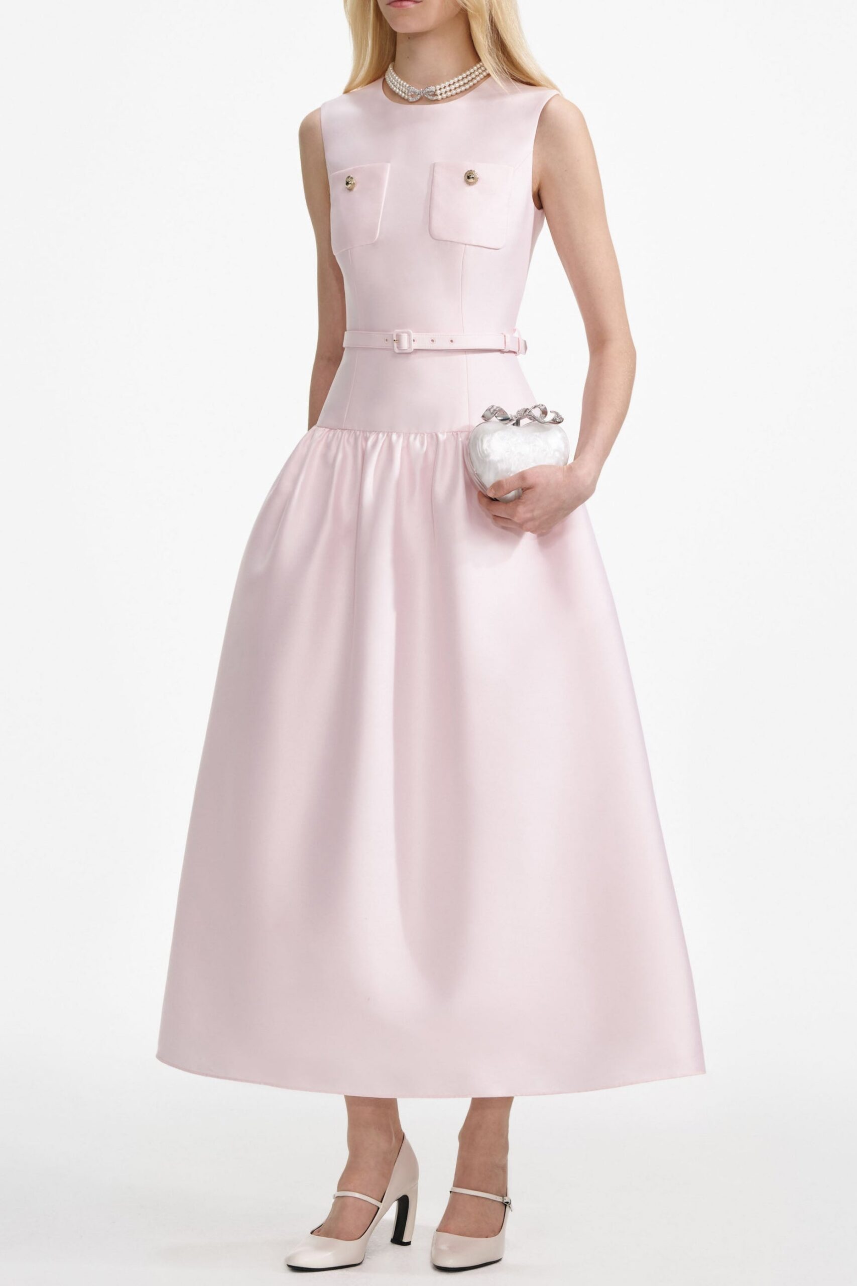 JOCELYN BOWKNOT STRAPLESS MAXI DRESS - BLACK