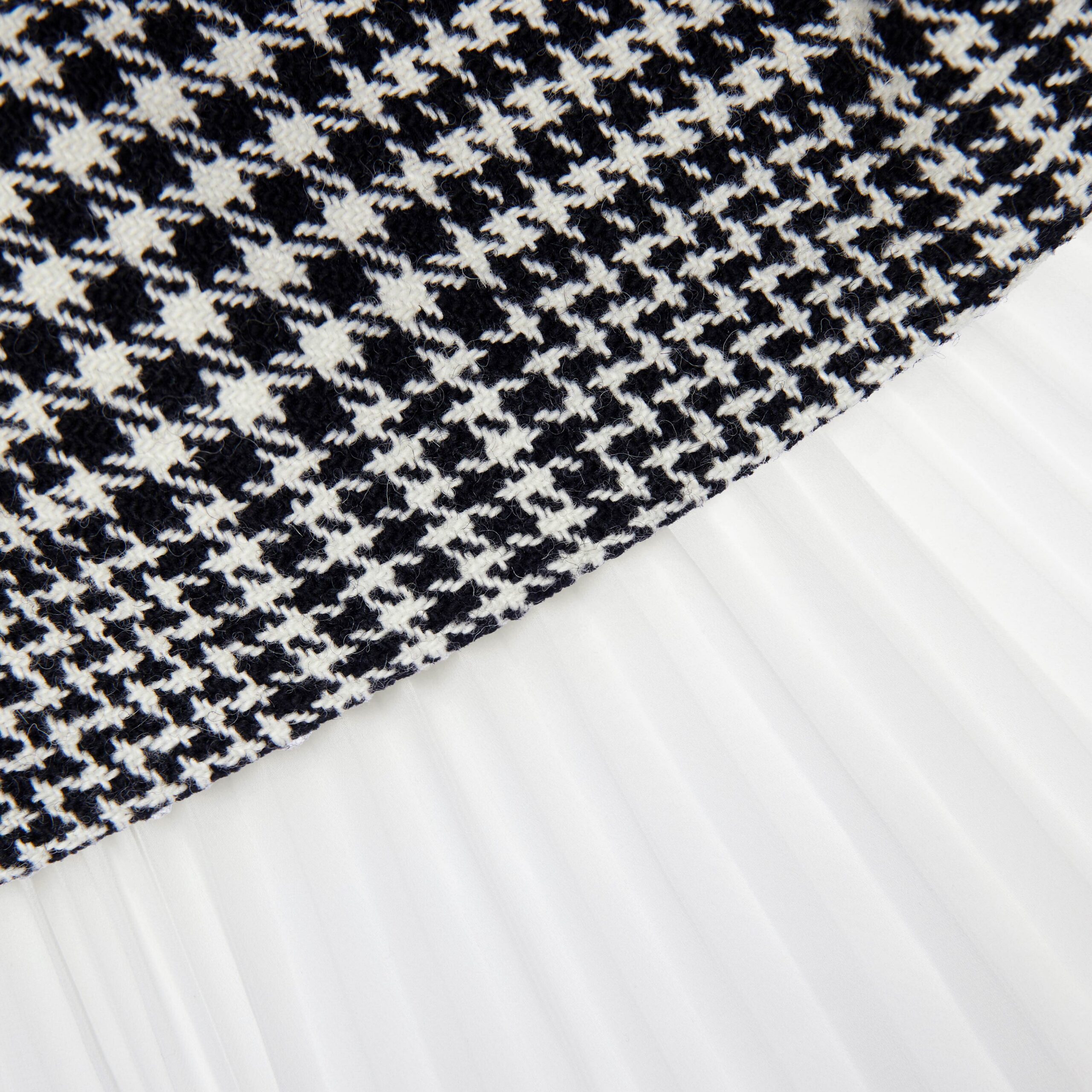 HOUNDSTOOTH MINI DRESS FOR PARTY NIGHT