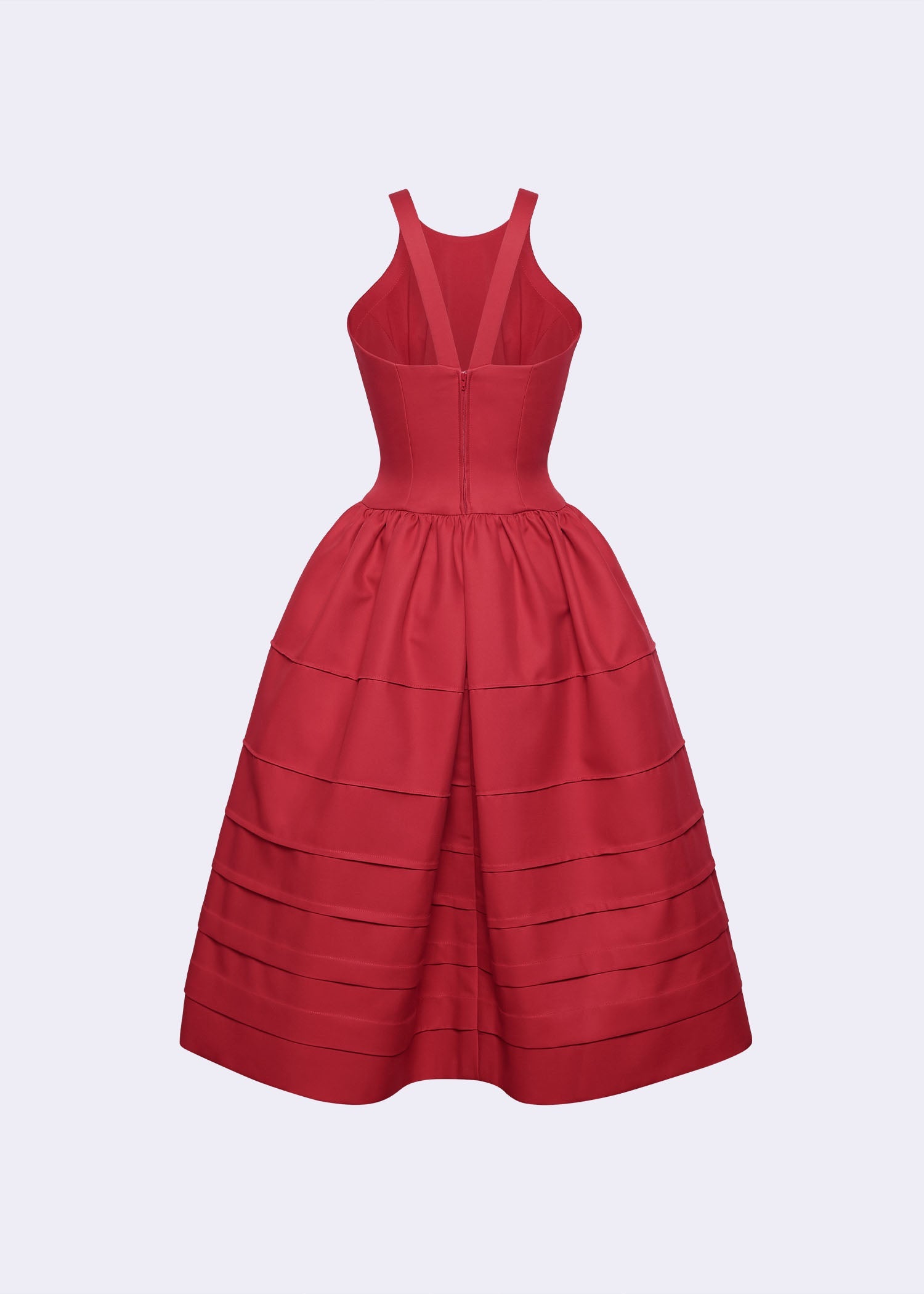 BERRY BELL MINI DRESS RED PARTY