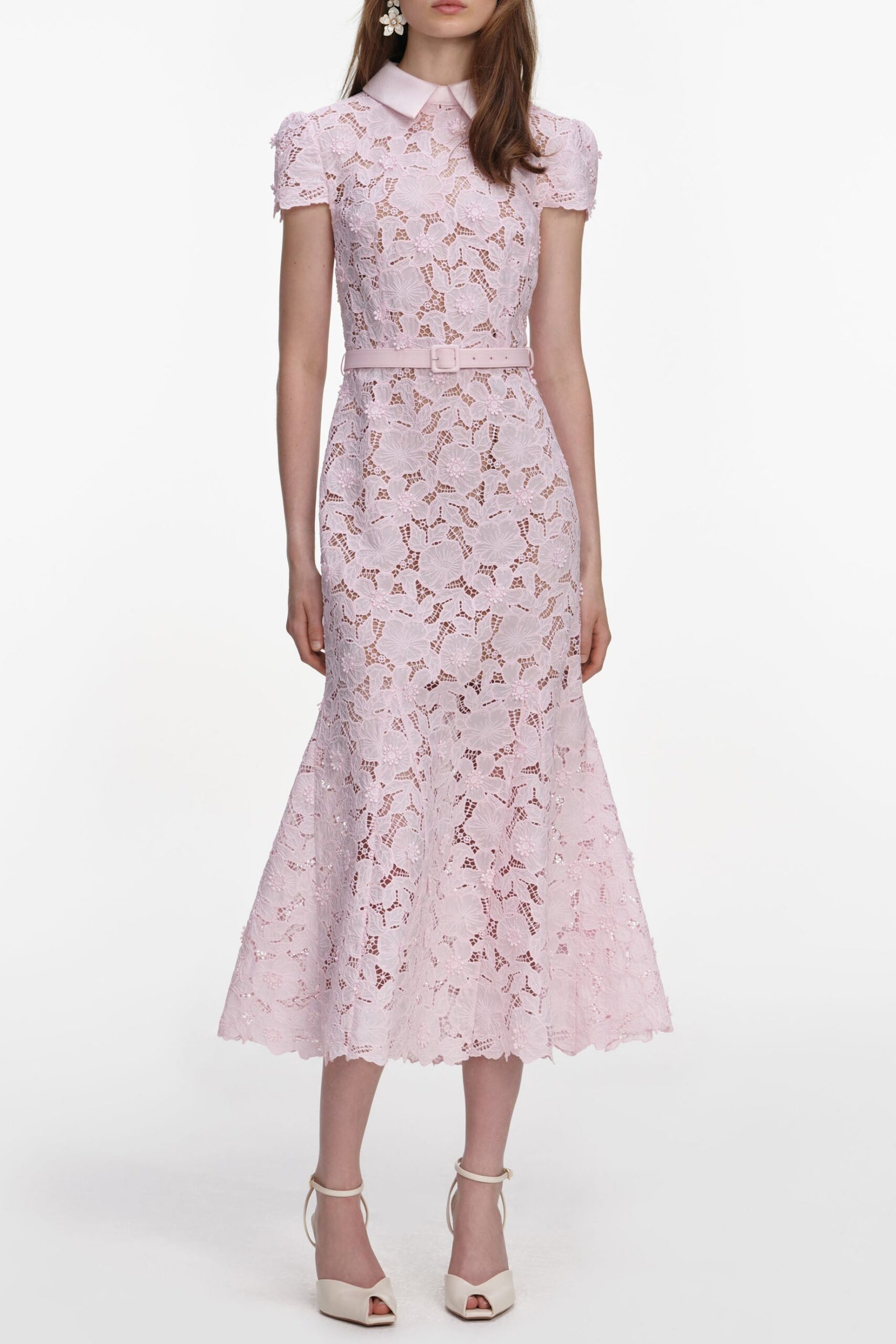 RS26-911M-P_1 ZENOBIA PINK LACE MIDI DRESS FOR WEDDING GUEST