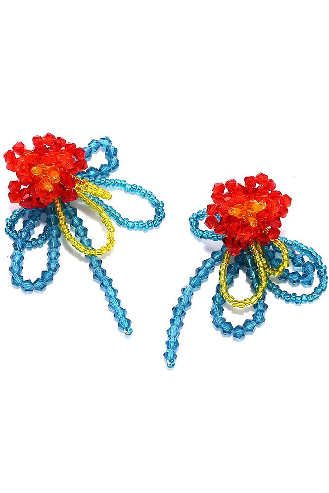 RACHEL CRYSTAL DROP EARRINGS FOR WEDDING PARTY