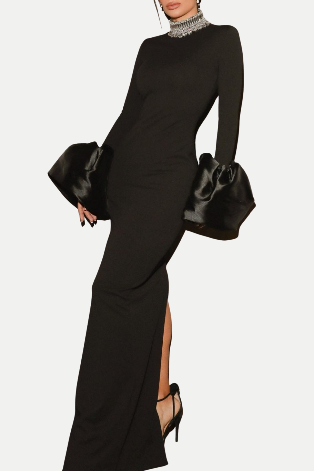 RHADA DIAMANTE MAXI BANDAGE DRESS