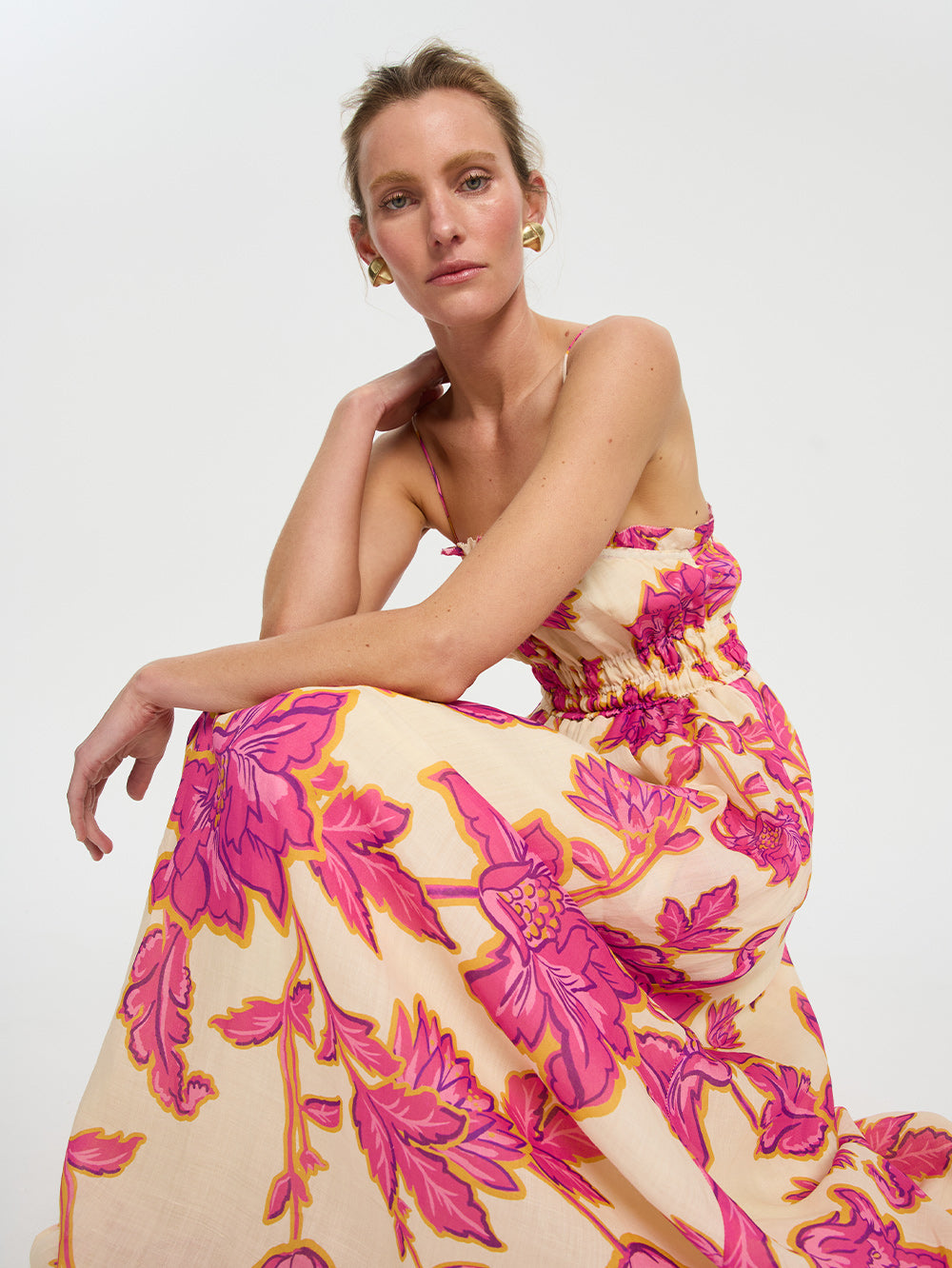 RHIA MAXI DRESS, ELEGANT A-LINE COCKTAIL GOWN