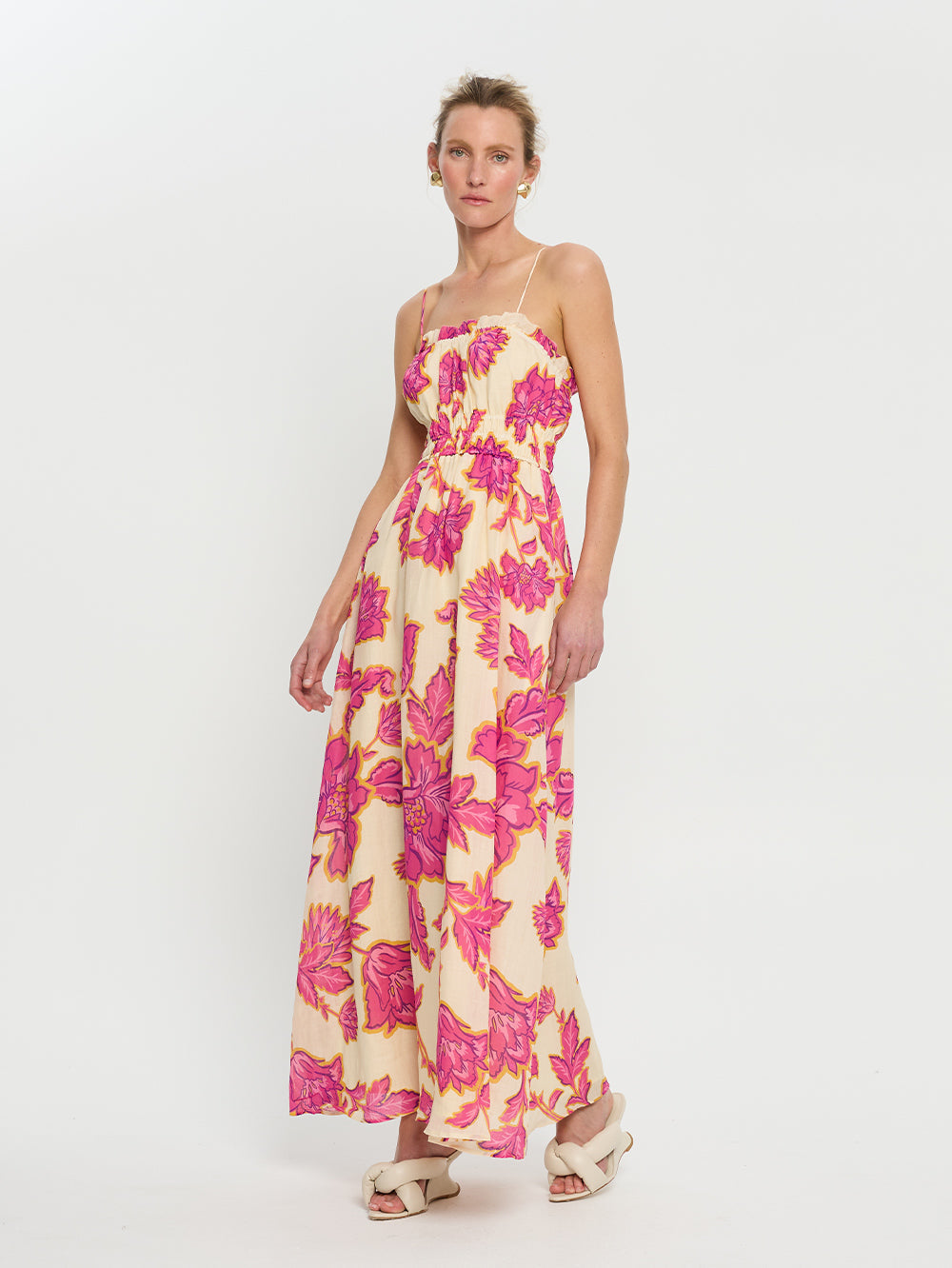 RHIA MAXI DRESS, ELEGANT A-LINE COCKTAIL GOWN