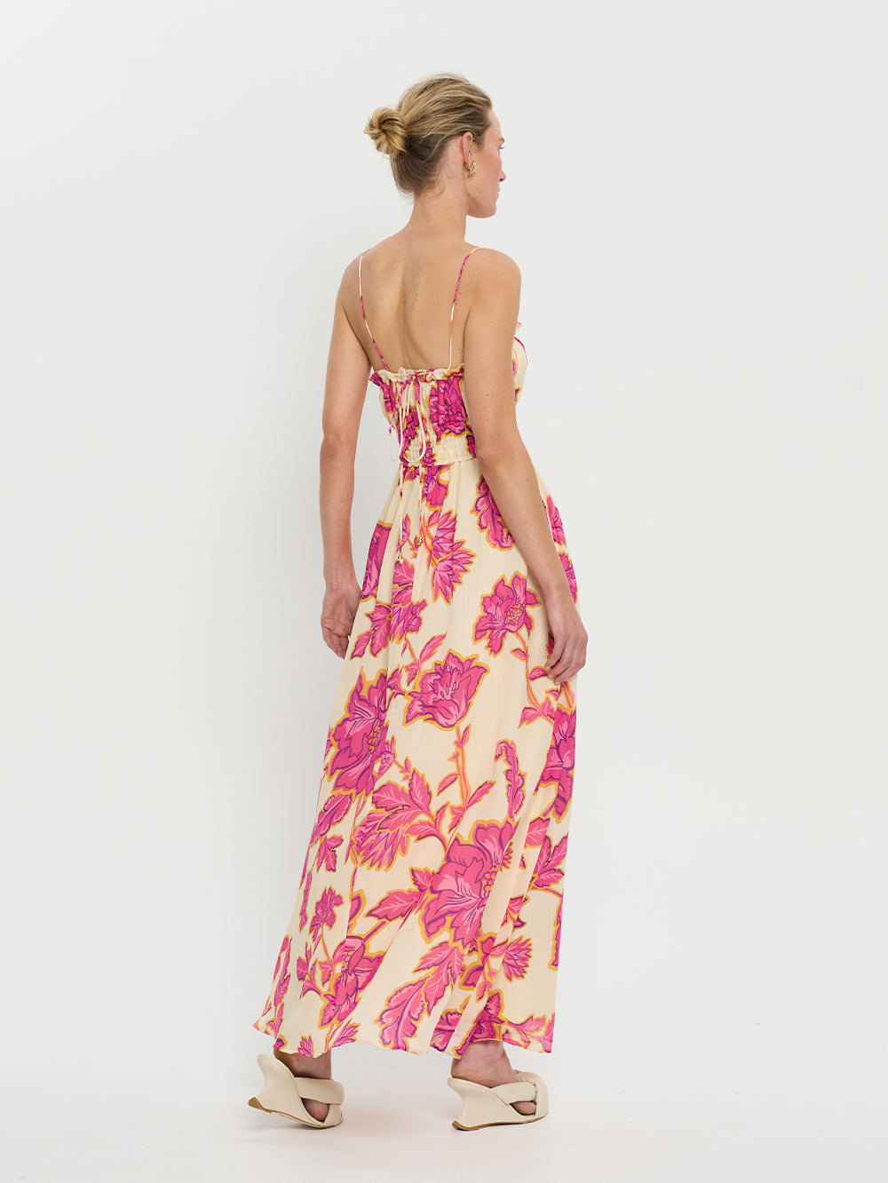 RHIA MAXI DRESS, ELEGANT A-LINE COCKTAIL GOWN